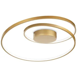 Comparateur de prix : Ideal Lux Laiton semi-affleurant à DEL intégré tourbillonnant à intensité variable, 3000K