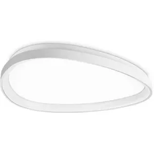 Comparateur de prix : Ideallux Ideal Lux plafonnier LED Gemini, blanc, 61 cm, on/off