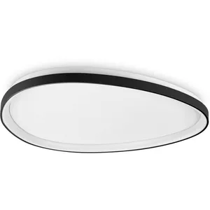 Comparateur de prix : Ideal Lux Semi-Encastré LED Intégré ON-OFF 81cm Noir 5400Lm 3000K