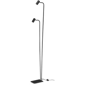 Ideal Lux - Ginger Lampadaire À Bras Multiples Noir pas cher