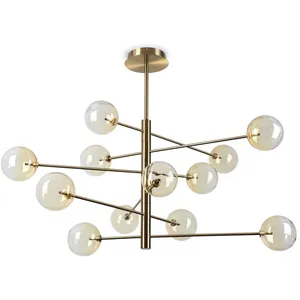 Ideal-Lux Equinoxe Suspension à 12 sources lumineuses, G4, 345383,