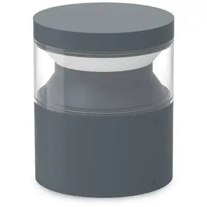Comparateur de prix : Ideallux Ideal Lux Luminaire pour socle LED Boeing, anthracite, hauteu...