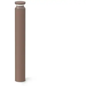 Ideallux Borne lumineuse LED Ideal Lux Boeing, hauteur 100 cm, brun ca... pas cher