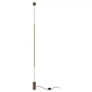 Ideal Lux - Filo Applique Led Intégrée En Laiton 2700k