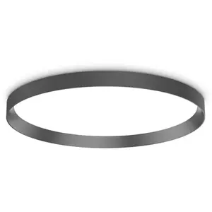 Comparateur de prix : Ideal Lux - Fly Plafonnier Led 60cm Noir 2700k Ip40