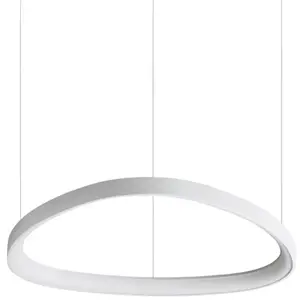 Ideal Lux - Gemini Plafonnier Led Intégré 61 Cm Blanc 2700 K
