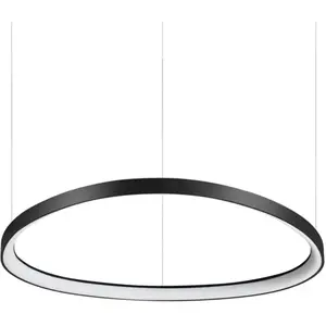 Ideal Lux GEMINI Plafonnier LED intégré 81 cm Noir 2700 K