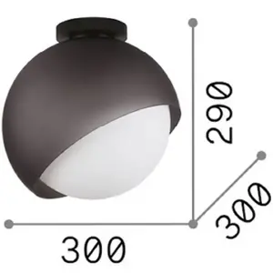 Ideal-Lux Bloom Plafonnier E27, 366609, pas cher