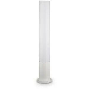 Comparateur de prix : Ideal Lux Edo Outdoor - Borne D'extérieur Ronde À 1 Lumière Blanche Ip44