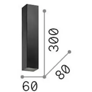 Ideal Lux - sky AP2, Applique pas cher