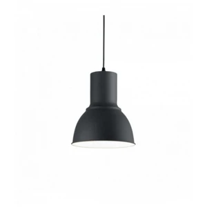 Breeze - Suspension à 1 ampoule en forme de dôme noir, E27 - Ideal Lux