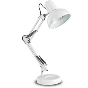 Ideallux Lampe à poser Kelly avec bras articulé, E27, blanc pas cher