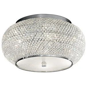 Ideal Lux - Pasha 6 PLAFONNIERS LAMPE CHROME pas cher