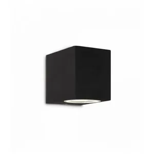 Ideal Lux - Up - Applique murale extérieure à 1 ampoule noire IP44, G9 pas cher
