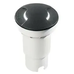 Comparateur de prix : Ideal Lux Cecilia - Petite Lampe Encastrée Extérieure À 1 Ampoule Led Noire Ip67, Gu10
