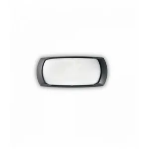 Ideal Lux - Applique murale Noire francy 1 ampoule