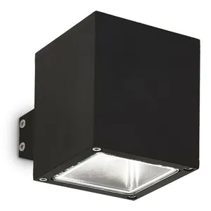Snif - Applique Murale Extérieure Up Down 1 Lumière Noire, Putty IP44, G9 - Ideal LuxVendu paramazon