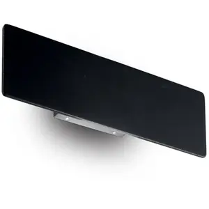 Comparateur de prix : Ideallux Applique LED Zig Zag noire, largeur 29 cm