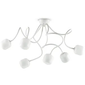 Comparateur de prix : Ideal Lux - octopus PL6, Plafoniera