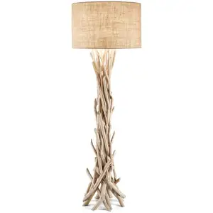 IDEAL LUX Lampadaire Bois DRIFTWOOD 1 ampoule