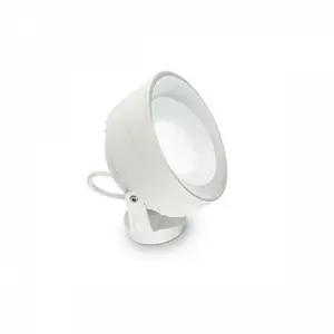 Ideal Lux Tommy - 1 Lumière Extérieure Au Sol Blanc Ip66