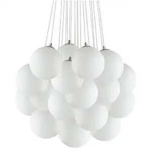 Suspension - IDEAL LUX - MAPA BIANCO - 22 ampoules E14 - Verre - Intérieur - 40WVendu parkaufland