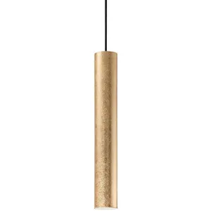 Comparateur de prix : Ideal Lux Look - Pendentif De Plafond Mince À 1 Lumière, Doré, Gu10