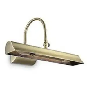 Ideal lux retro' - applique murale à 2 ampoules en laiton, e14 pas cher