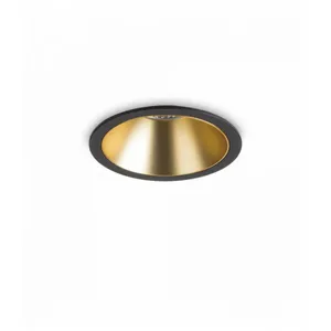 Comparateur de prix : Game - Spot encastrable led 1 lumière or noir - Ideal Lux