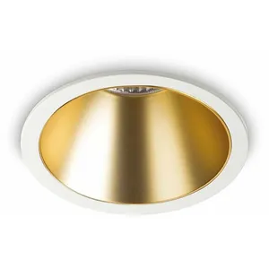 Comparateur de prix : Spot encastré - IDEAL LUX - GAME - Blanc/Doré - LED - 1 ampoule fournie