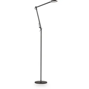 Ideal lux futura - led 1 lumière au sol noir pas cher