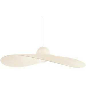 Ideal Lux Madame - Suspension à 1 ampoule dôme ivoire pas cher