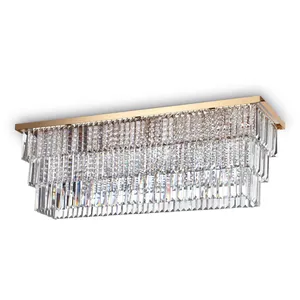 Martinez - Plafonnier à 8 ampoules Or - Ideal Lux