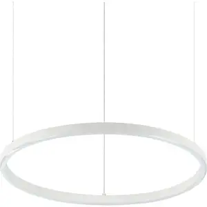 Comparateur de prix : Ideal lux oracle - plafonnier led cercle intégré 1 lumière blanc 3000k