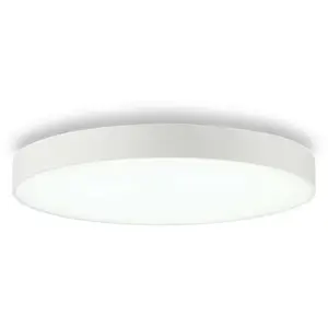 Ideal Lux Plafonnier HALO Blanc LED 34W 4000K pas cher