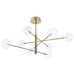Ideal-Lux Equinoxe Suspension à 8 sources lumineuses, G4, 275215,