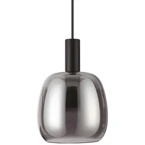 Comparateur de prix : Ideal lux coco-1 plafonnier led dome pendant fumée 3000k