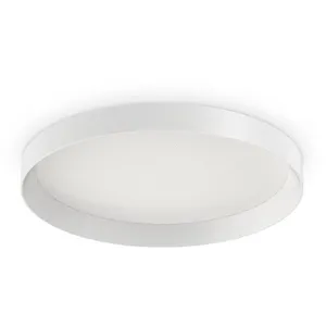 Comparateur de prix : Ideal Lux Décoratif Rond Simple Flush Blanc, 23000k