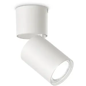 Ideallux Ideal Lux Toby plafonnier tête réglable blanc pas cher