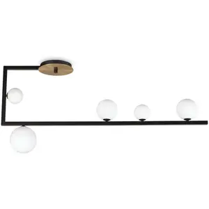 Ideal Lux - birds PL5, Plafonnier pas cher