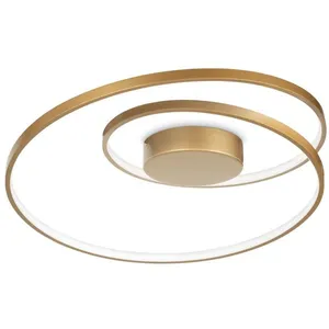 Ideal Lux Tourbillon Décoratif À Del Intégré Del Semi-Affleurante Or, 3000k