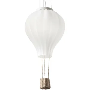IDEAL LUX Suspension ballon d'air décoratif blanc, e27 pas cher