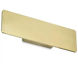 Comparateur de prix : Ideal lux zig zag applique led intégrée laiton 29cm 3000k