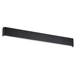 Comparateur de prix : Ideal Lux Applique murale LED intégrée 83cm Noir, 3000K