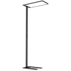 Ideal Lux Lampadaire intégré à DEL à intensité variable noir, interrupteur intégré, 3000K