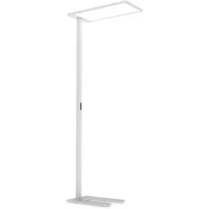Ideal Lux Lampadaire intégré à DEL à intensité variable blanc, interrupteur intégré, 3000K