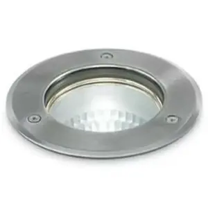 Ideal Lux Encastrable nickel park 1 ampoule hauteur 21 cm