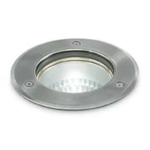 Ideal Lux - Park - 1 petit spot encastrable rond en acier IP65, GU10