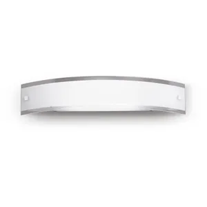 Ideal Lux Applique murale Blanche DENIS 1 ampoule Diamètre 20 Cm
