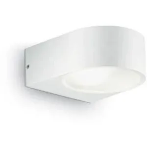 Iko - Applique murale d'extérieur à 1 lumière blanche IP55, E27 - Ideal Lux pas cher